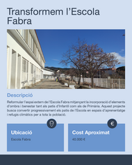 Transformem l'Escola Fabra